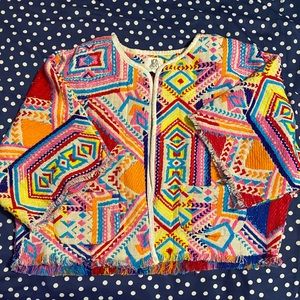 dRA Los Angeles cropped sweater jacket